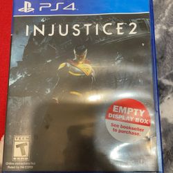 PS4 Injustice Game