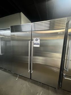SUB ZERO 72”WIDE BUILT IN REFRIGERATOR/FREEZER
