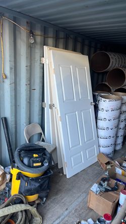 Solid wood door
