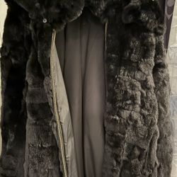 Authentic Rabbit Fur Coat Men’s 3xl