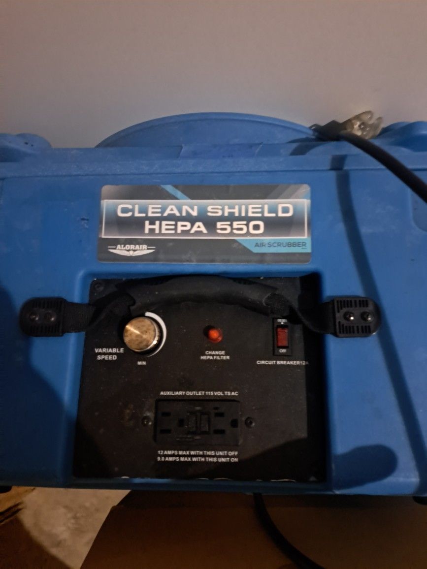 Alorair Cleanshield 550 HEPA Air Scrubber