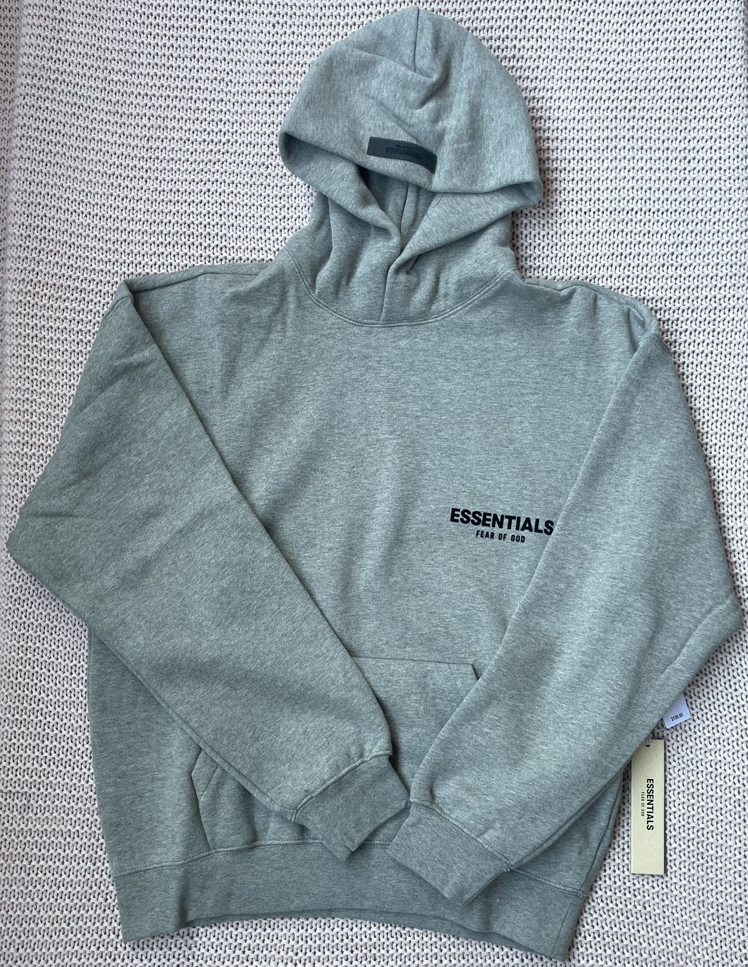 Brand New XS Dark oat Essentials Fear of God Hoodie