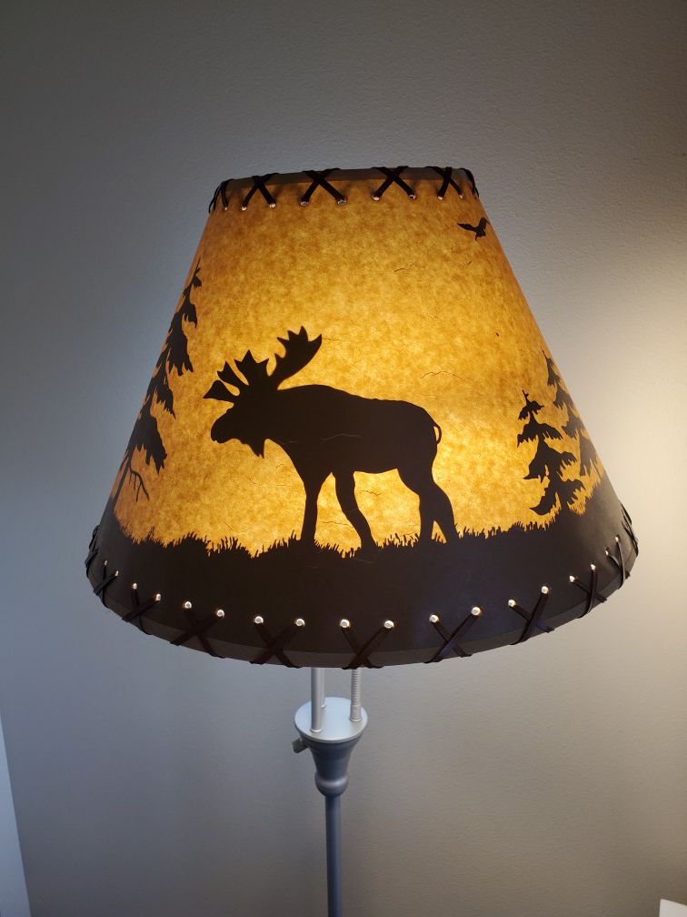 17" Moose/Bear Lamp Shade(shade only)