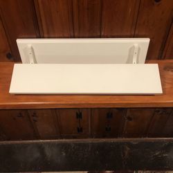 Pottery barn White Shelves