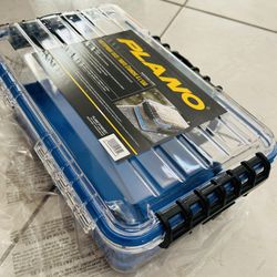 New Plano Clear See Thru Waterproof Tackle Box Storage Fishing Gear Outdoor Perfect Gift