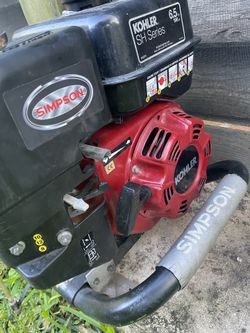 Kohler 6.5hp SE Series 3100psi Pressure Cleaner