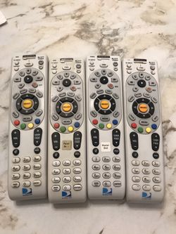 4 Directv remotes
