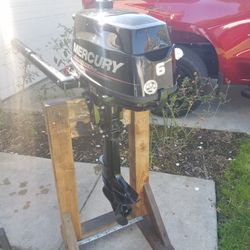 Mercury 6hp Outboard Motor 