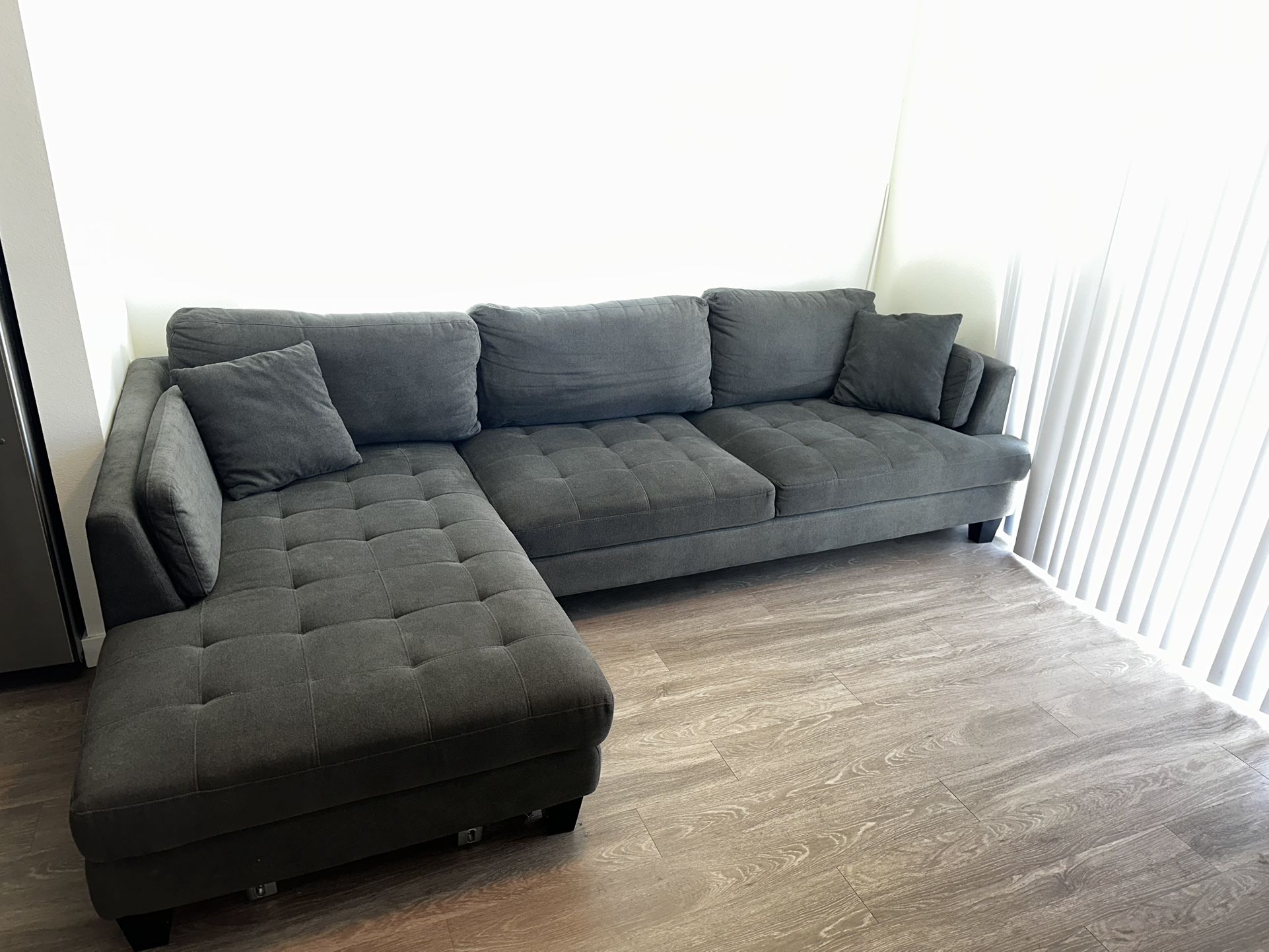 2 Piece Sectional With Chaise