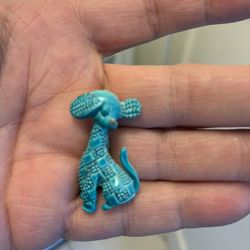 Puppy vintage metal Broche