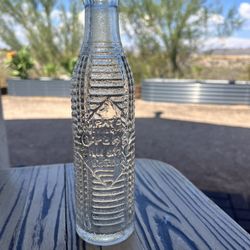 1920s 6oz Orange Crush Soda glass bottle 