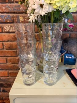 Set of 6 drinking glasses