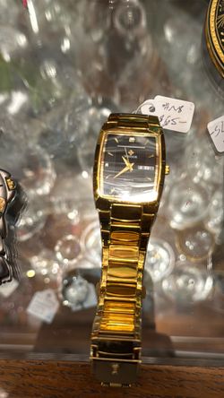 Gold WWOOR watch