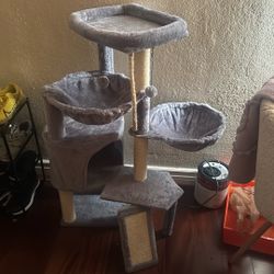 Cat Tree House