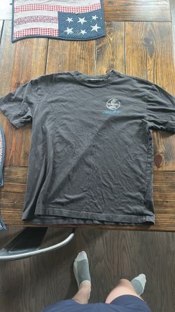 Hollister Co. Men's Black and Grey T-shirt
