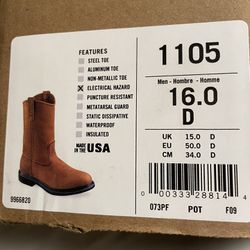 Red Wing Boots Size 16