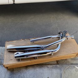Harley Davidson exhaust pipes