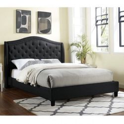 Black King Bed Frame