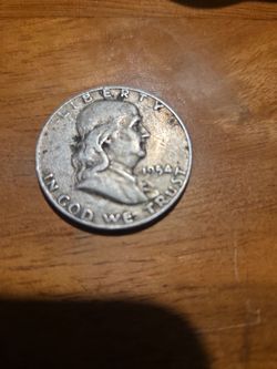 1954 Roosevelt half dollar