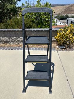 Gorilla Ladder 3 Step Stool Ladder escalera de tijera pequeña