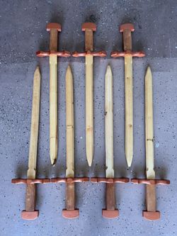 Custom Wooden Swords