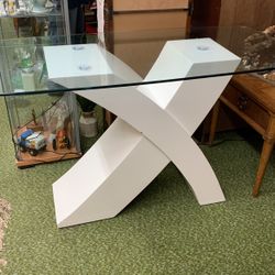 X Coffee  Table Glass