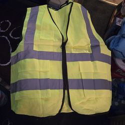 15 brand new large safety vests $5 each 