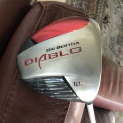 Callaway Diablo RH 10 Degrees Apollo Shadow Ultralight Graphite Shaft New Grip