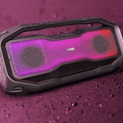 Altec Lansing Rockbox XL 2.0 Waterproof Bluetooth Wireless Speaker - Black