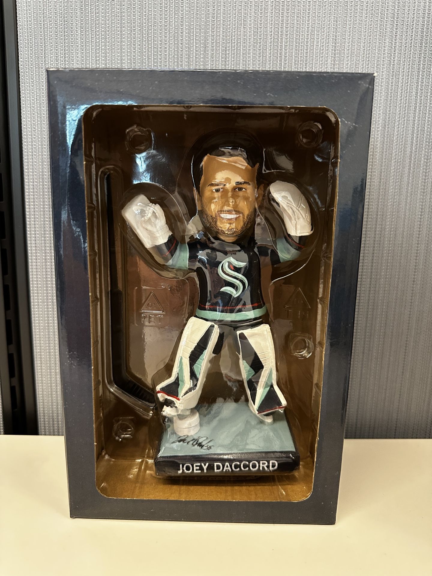 Seattle Kraken Joey Daccord Bobblehead