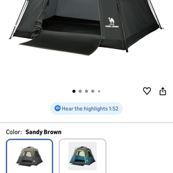4-6 people Camping tent