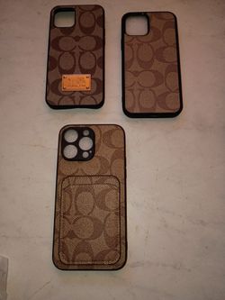 ($20 each) Coach iPhone Case 12 &14 Promax