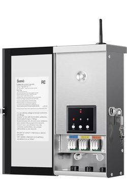 DEWENWILS 300W Wi-Fi Low Voltage Landscape Transformer with 3 Zones, 2.4GHz Smart Low Voltage Transformer, 120V AC to 12V/14V AC, Landscape Lighting T