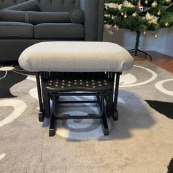 Rocking chair with ottoman