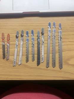 Assorted Jigsaw Blades.