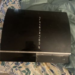 PS3 Black 300gb HDD  (NO CONTROLLER)