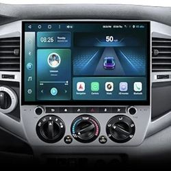 Car Stereo Radio for Toyota Tacoma 2005-2015,12.5" Tacoma Radio Replacement with Android 13,CarPlay,Android Auto,Touch Screen,GPS Navigation,WiFi,Blue