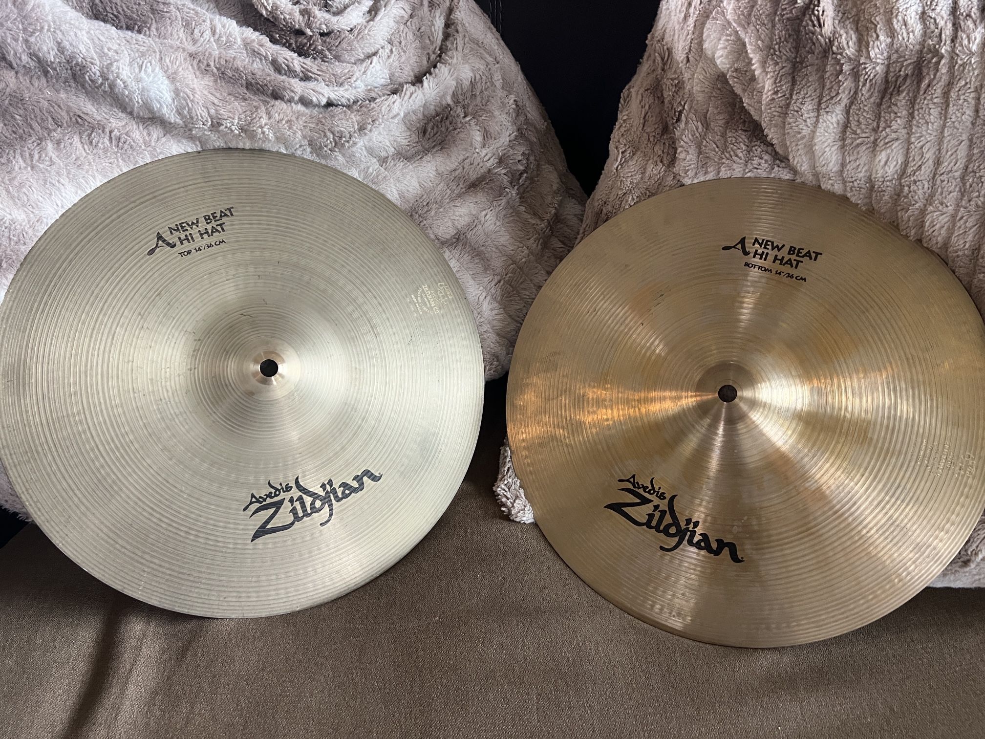 Zildjian cymbals, crash, hi hat, ride for Drums