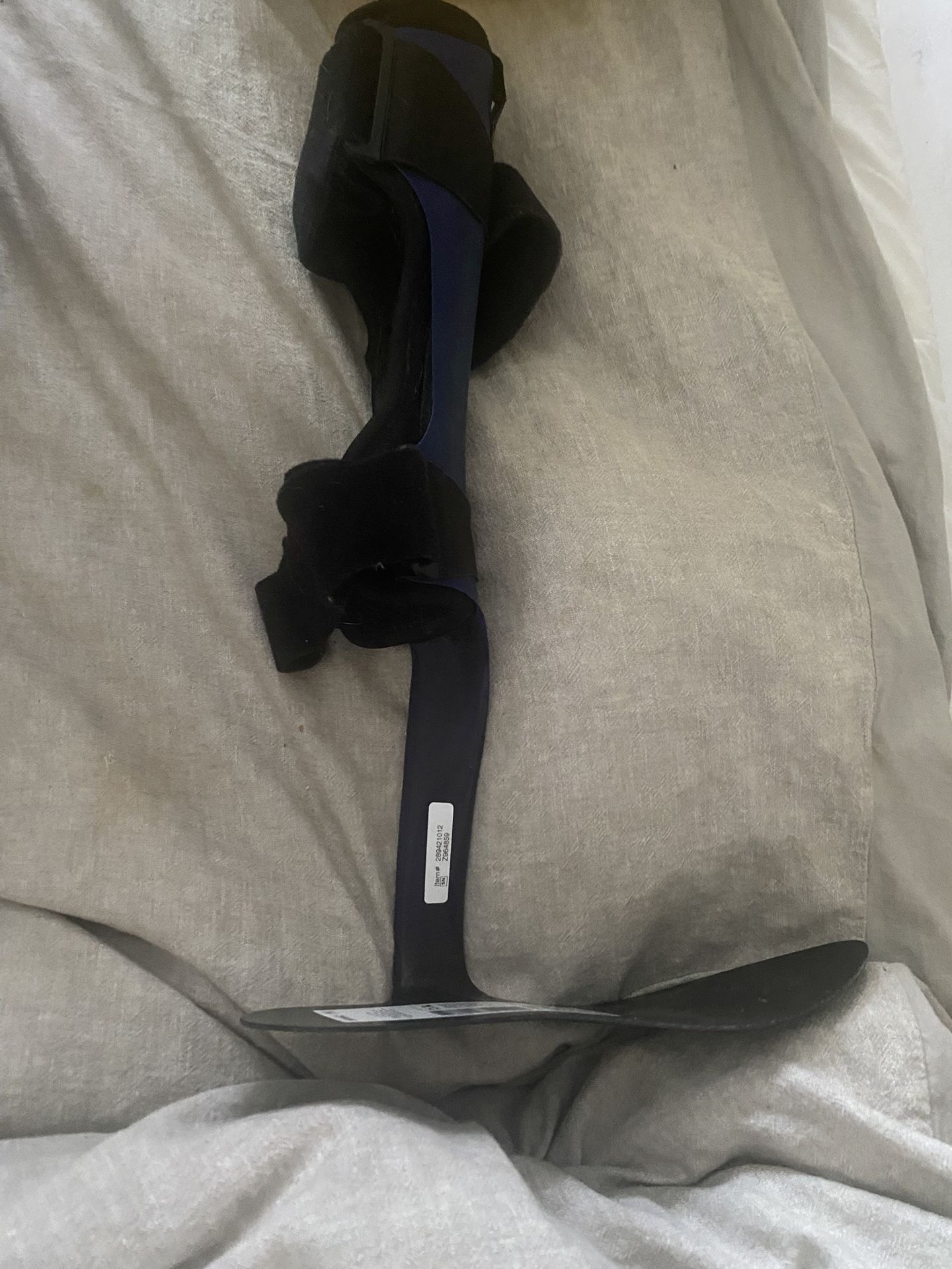 Drop Foot Brace Black Carbon