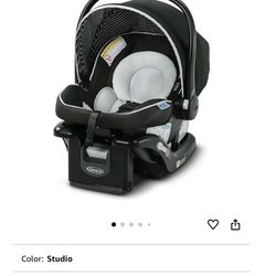 Graco SnugRide 35 Lite LX Infant Car Seat, Studio