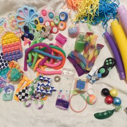 Lot Of Assorted Fidget Toys