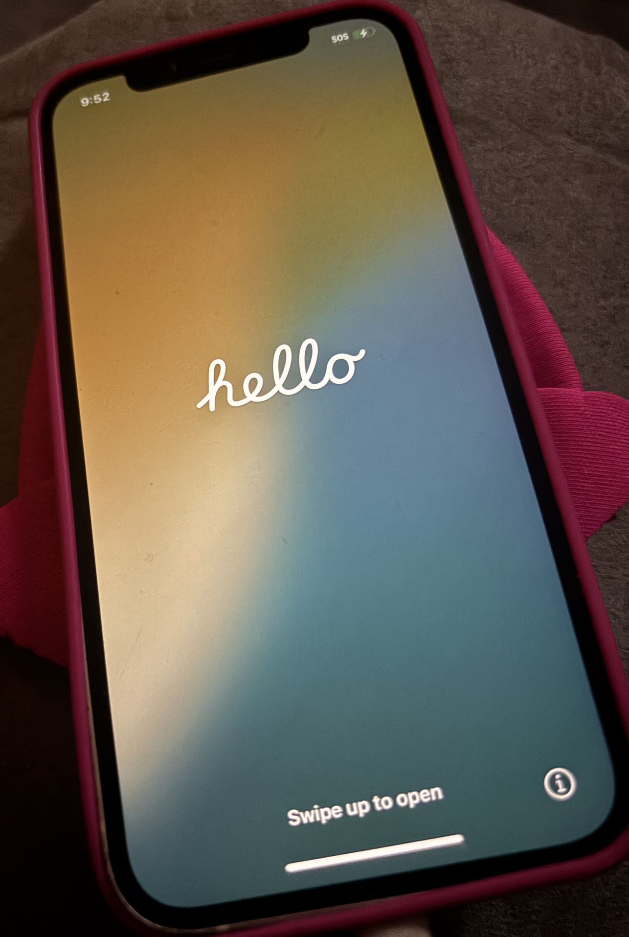 iPhone 12 White & Pink Apple Watch 9 Series  Unlocked 