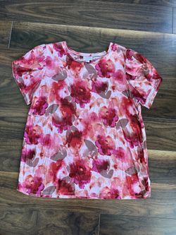 LuLaRoe Short Sleeve Floral Print