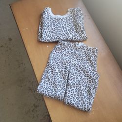 Girls Soft Sweatshirt Outfit Size 5 