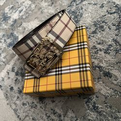 Burberry belt 