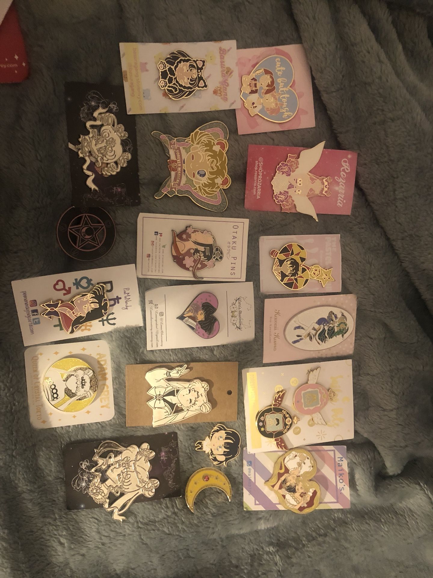 Sailor moon pins