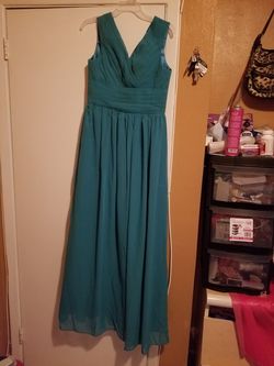 Turquoise Brides Maid Dress 2XL