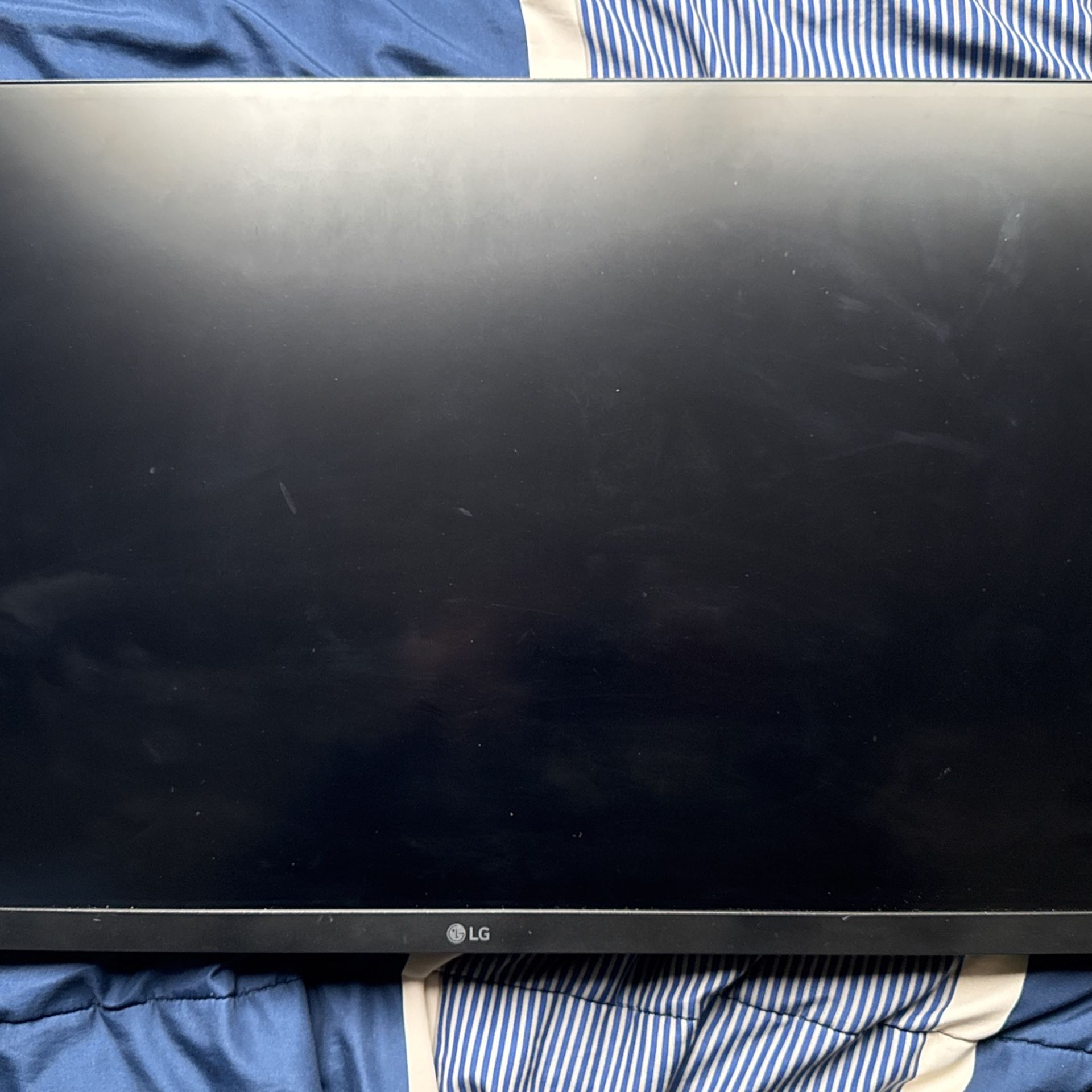 27 Inch 165hz Lg Monitor w/desk monitor arm