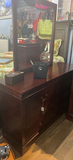 Dresser And Mirror