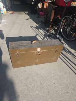 Antique Tool Box ( Tools Included )